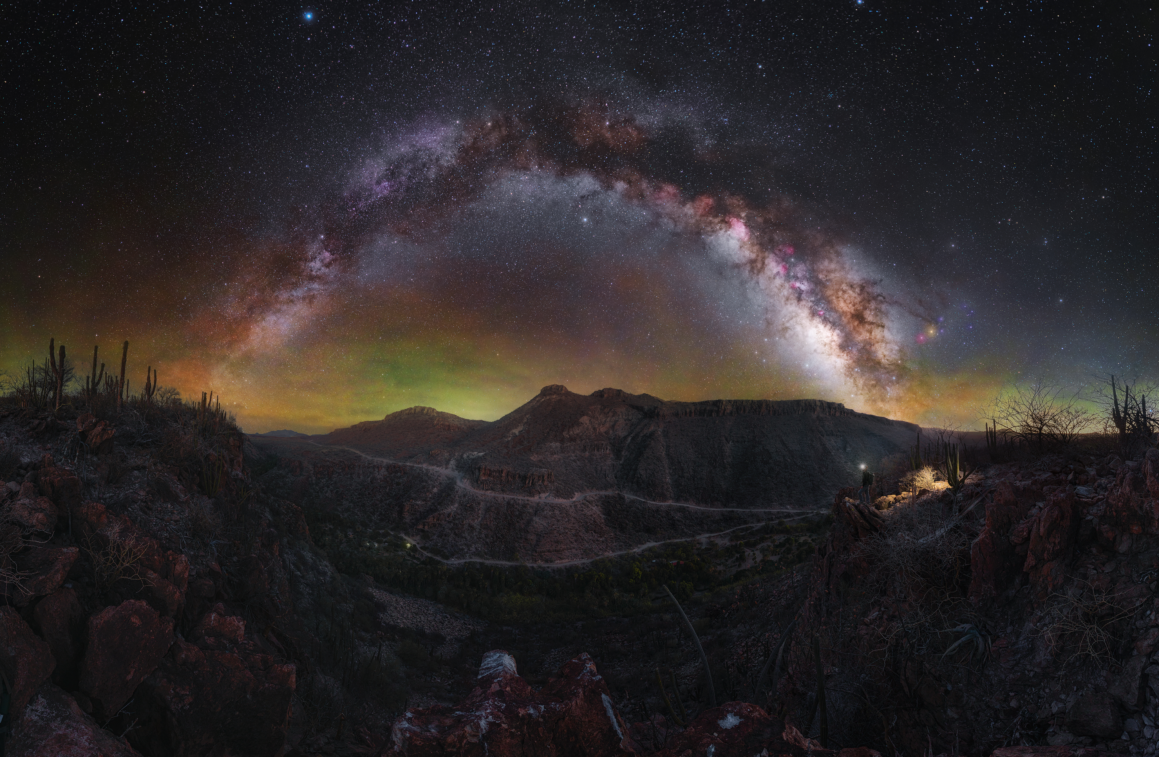 Milky Way over Baja California